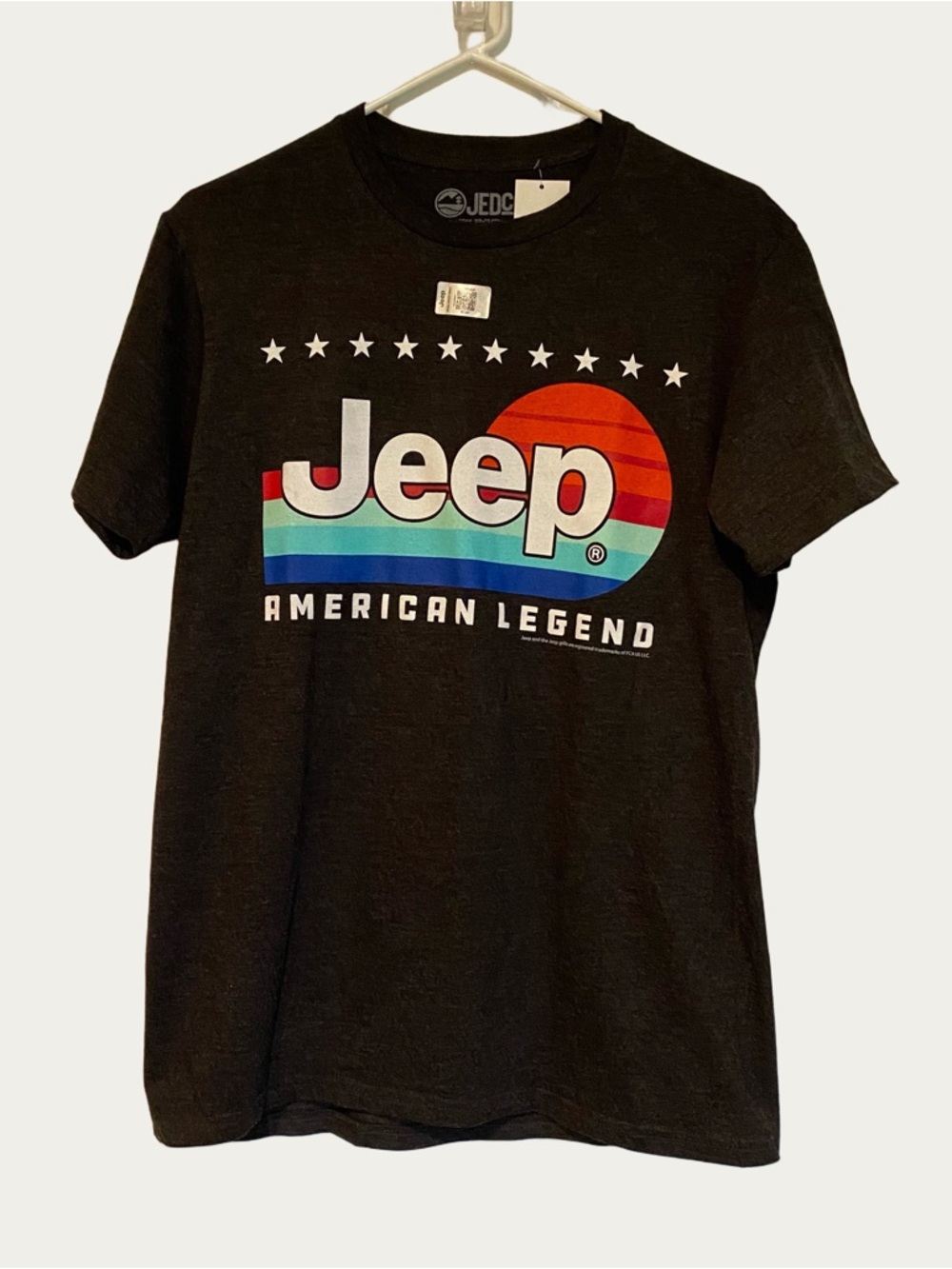 JEEP Heather Gray JedCo Tee - Men’s Medium - Style 3751